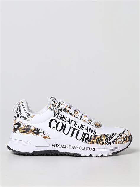 versace jeans wedge sneakers|Versace Jeans couture sneakers white.